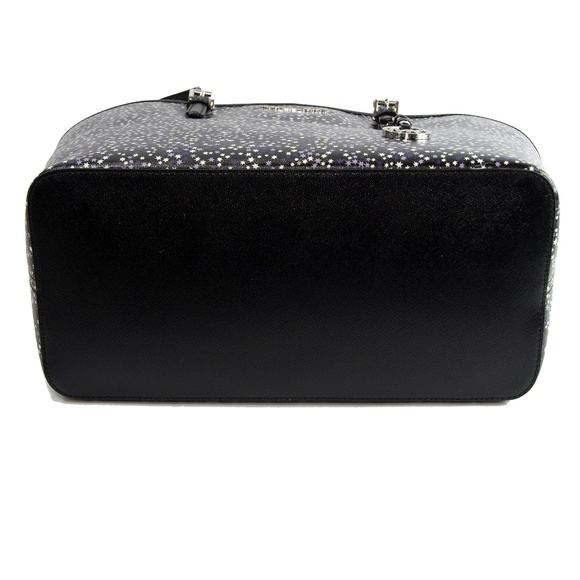 Michael Kors Purple Stars Leather Large Tote - Picture 3 of 6